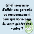 copywriting garentie de remboursement