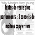 copywriting: les conseils de maître copywriters