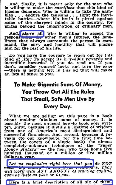 Les connecteurs du copywriting dans un texte de vente