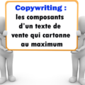 Copywriting et les composants d'un texte de vente
